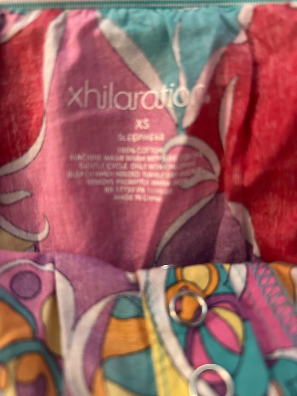 Target Multicolor Floral-Pattern Wide Leg Pajama Pants - Picture 10 of 10